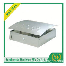 SMB-007SS good quality stainless steel lockable mailbox for letters with lower price